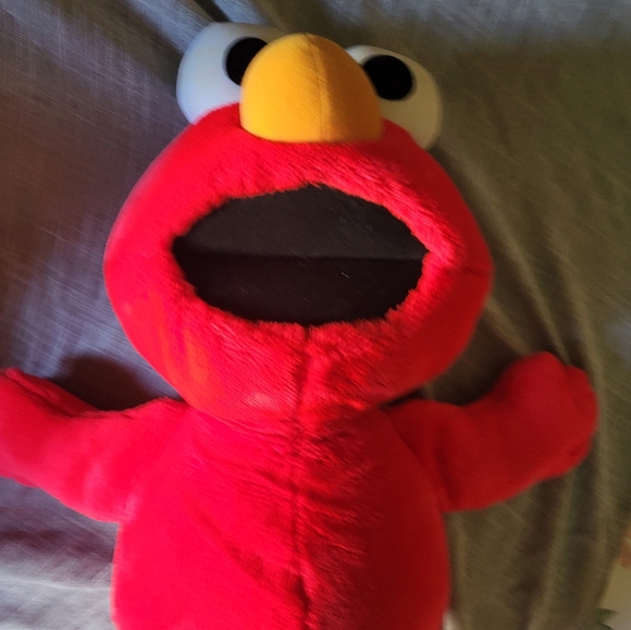 Giant Elmo 27" retro 1996 Jim Henson  stuffed toy Plush jumbo - Picture 6 of 8
